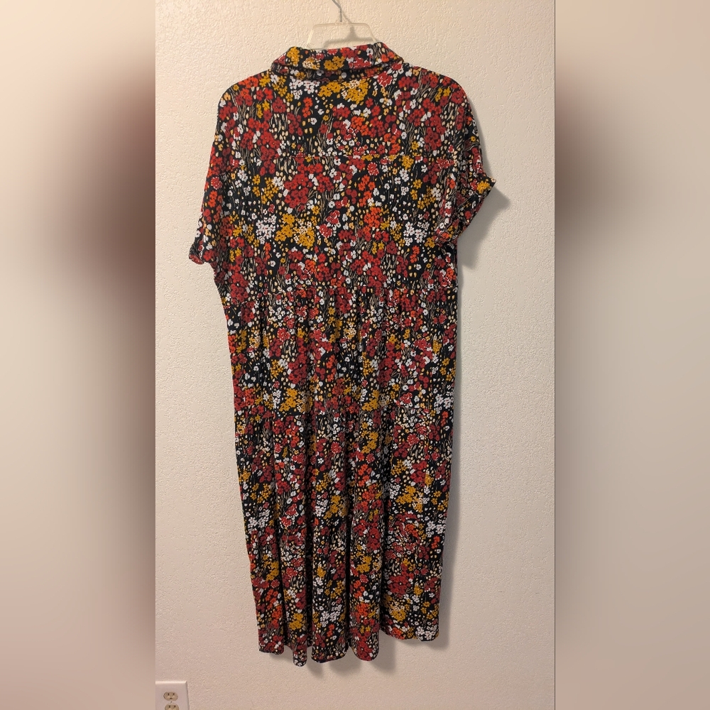 Tommy Hilfiger Floral Midi Dress - Picture 6 of 9